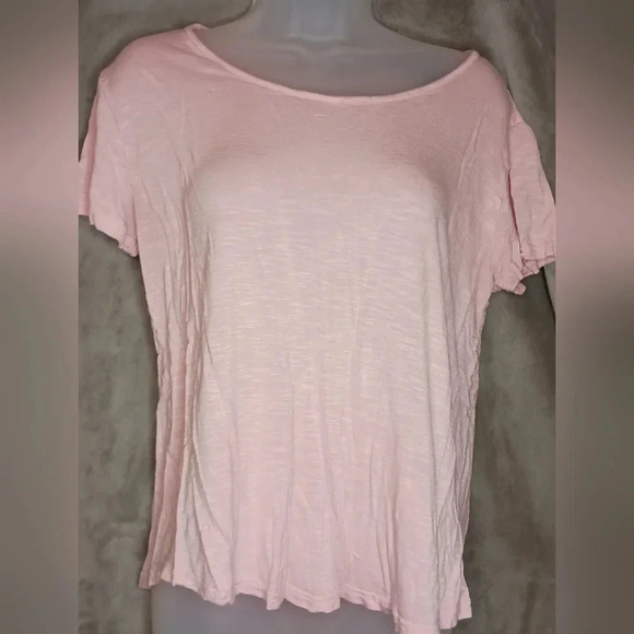 STILLWATER SUPPLY CO light pink t-shirt (#946) - Picture 1 of 4